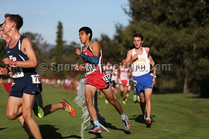 2013SIXCHS-019.JPG - 2013 Stanford Cross Country Invitational, September 28, Stanford Golf Course, Stanford, California.